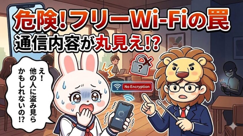 UZEN　Free Wi-Fi　危険